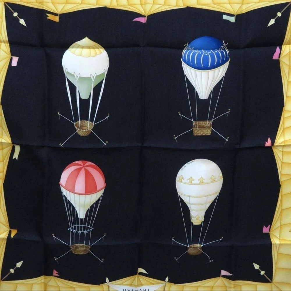 Bulgari Hot Air Balloon Scarf - Picture 2 of 15